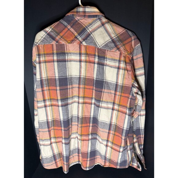 Hawaiian Island Creations Flannel Button Long Sleeve Shirt Mens XL HIC - Picture 2 of 5